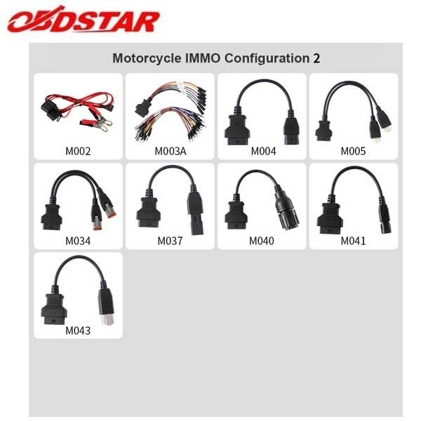 Obdstar MOTO IMMO KITS Configuration 2 OBS-DPPLUS-CONF2